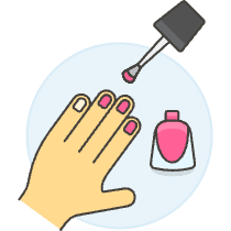 Nail Polish 3 Illustration from UX Colors Set