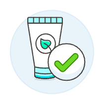 Skincare Certified Illustration from UX Colors Set