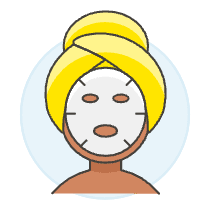 Spa Face 3 Illustration from UX Colors Set