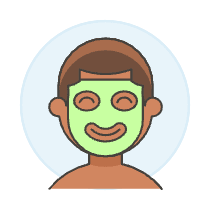 Spa Face 5 Illustration from UX Colors Set