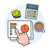 Analyze Files 1 Illustration from UX Colors Set