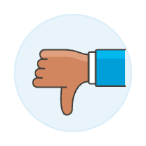 Dislike 2 Illustration from UX Colors Set