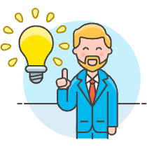 Boss Idea 1 Illustration from UX Colors Set