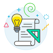 Idea Planning Illustration from UX Colors Set