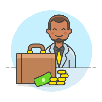 Briefcase Deal 3 Illustration from UX Colors Set