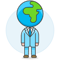 Global Business 1 1 Illustration from UX Colors Set