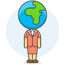 Global Business 1 6 Illustration from UX Colors Set