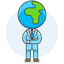 Global Business 2 1 Illustration from UX Colors Set