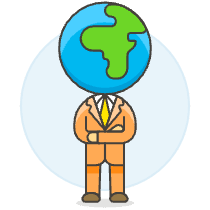 Global Business 2 2 Illustration from UX Colors Set