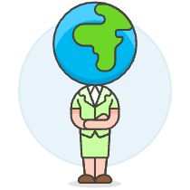 Gobal Business 2 4 Illustration from UX Colors Set