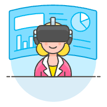 Vr Presentation 1 6 Illustration from UX Colors Set