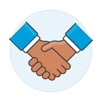 Handshake Deal 2 Illustration from UX Colors Set