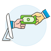 Online Payment 1 Illustration from UX Colors Set
