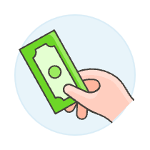 Payment Cash 1 1 Illustration from UX Colors Set