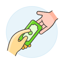 Payment Receive 2 3 Illustration from UX Colors Set