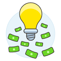 Money Idea Illustration from UX Colors Set