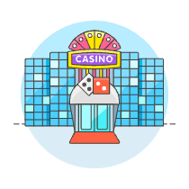 Casino Illustration from UX Colors Set