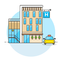 Hotel 1 Illustration from UX Colors Set