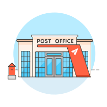 Post Office 3 Illustration from UX Colors Set