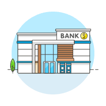 Bank 3 Illustration from UX Colors Set