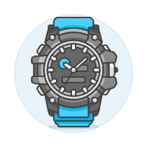 ANALOG WATCH 1 Illustration from UX Colors Set