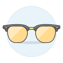 Sunglasses Illustration from UX Colors Set