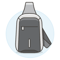 CROSS BODY Bag Illustration from UX Colors Set