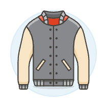 Baseball Jacket Illustration from UX Colors Set