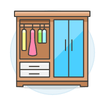 Closet Illustration from UX Colors Set