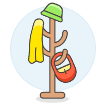 Hanger Illustration from UX Colors Set