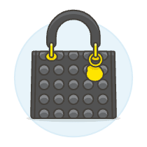 BLACK Purse Illustration from UX Colors Set