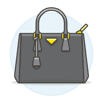 DARK GRAY Purse Illustration from UX Colors Set