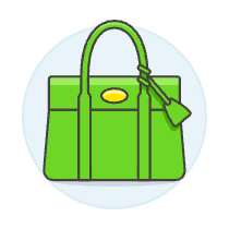 GREEN Handbag Illustration from UX Colors Set