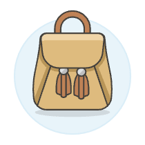 Light BROWN Purse Illustration from UX Colors Set