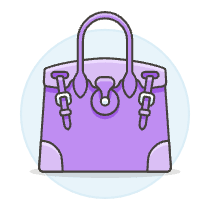 PURPLE VIOLET Purse Illustration from UX Colors Set