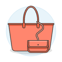 SALMON Wallet Purse Illustration from UX Colors Set