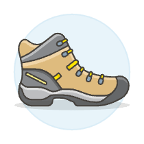EXPLORER Shoes 1 Illustration from UX Colors Set