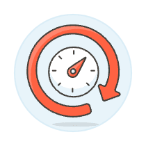 Reload Connection Speed Illustration from UX Colors Set
