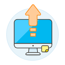 Upload 1 Illustration from UX Colors Set