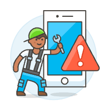Repair Service 6 Illustration from UX Colors Set