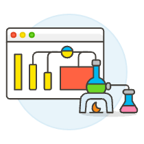 App Testing Illustration from UX Colors Set