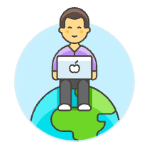 Global Coding 2 Illustration from UX Colors Set