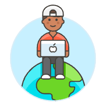 Global Coding 3 Illustration from UX Colors Set