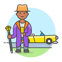Pimp 2 Illustration from UX Colors Set