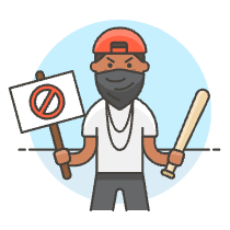 Rioter 4 Illustration from UX Colors Set