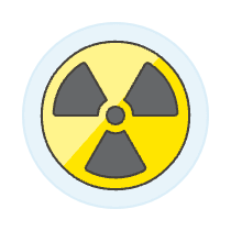 Radiation Sign Illustration from UX Colors Set