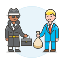 Detective Deal 2 Illustration from UX Colors Set