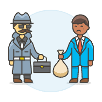 Detective Deal 3 Illustration from UX Colors Set