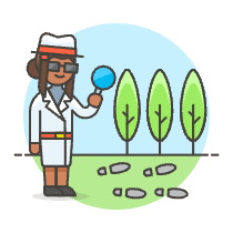 Detective Search 5 Illustration from UX Colors Set