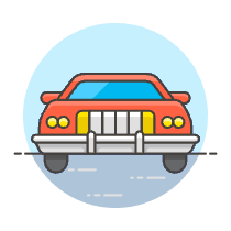Civil Car 2 Illustration from UX Colors Set